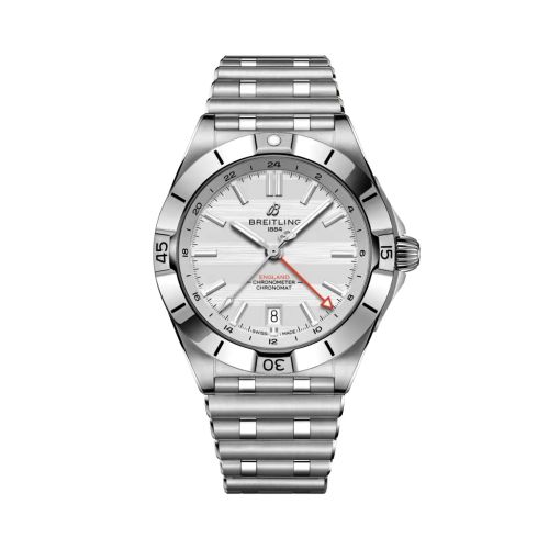 Breitling Chronomat 40 GMT A323985B1A1A1 Silver 40.00 mm Automatic