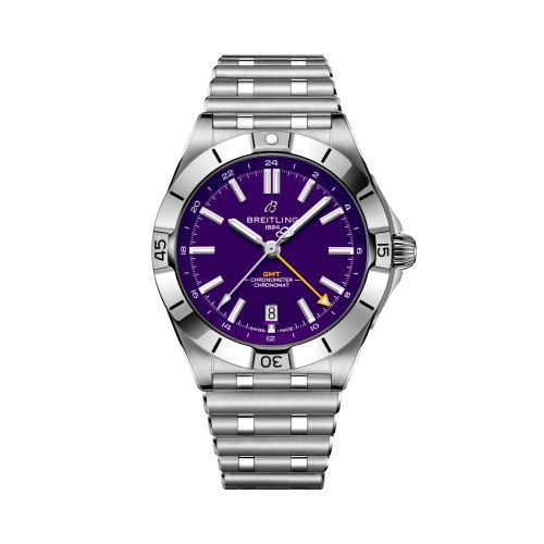 Breitling Chronomat 40 GMT A32398C31Q1A1 Purple 40.00 mm Automatic