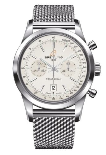 Breitling Transocean A4131012.G757.171A White 38.00 mm Automatic