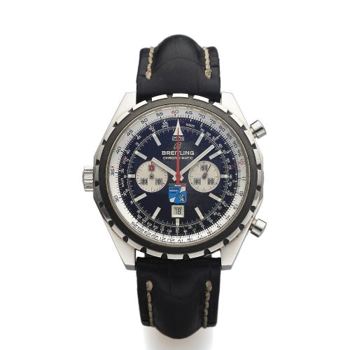 Breitling Chrono-Matic A41360 Brescia Blue 49.00 mm Automatic