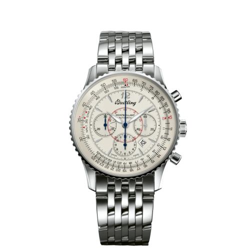 Breitling Montbrillant A4137012/G634/223A Silver 38.00 mm Automatic