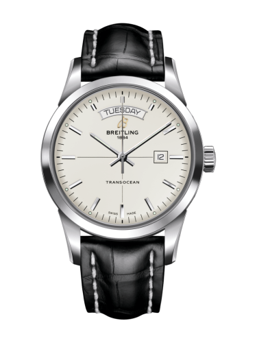 Breitling Transocean A4531012/G751/744P/A20D.1 Silver 43.00 mm Automatic