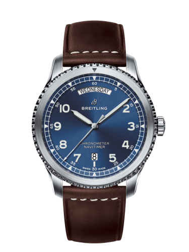 Breitling AVI A45330101C1X2 Blue 41.00 mm Automatic