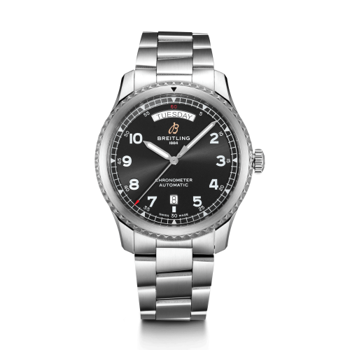 Breitling AVI A45330101B1A1 Black 41.00 mm Automatic