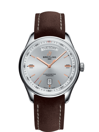 Breitling Premier A45340211G1X3 Silver 40.00 mm Automatic