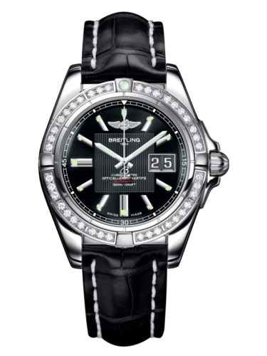 Breitling Galactic A49350LA.BA07.728P Black 41.00 mm Automatic