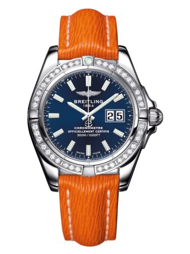 Breitling Galactic A49350LA.C929.204X Blue 41.00 mm Automatic