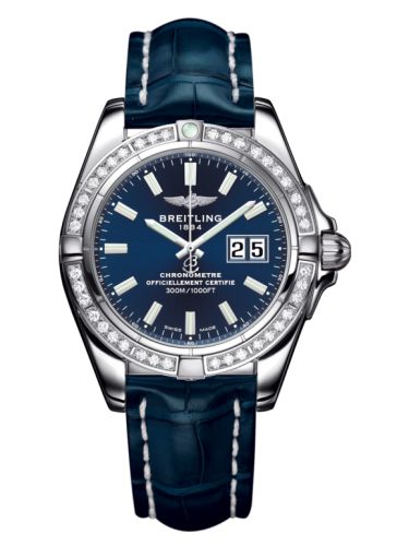 Breitling Galactic A49350LA.C929.718P Blue 41.00 mm Automatic