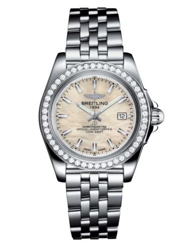 Breitling Galactic A7133053/A800/792A White 32.00 mm Quartz