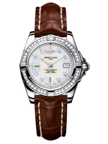 Breitling Galactic A71356LA.A708.778P White 32.00 mm Quartz