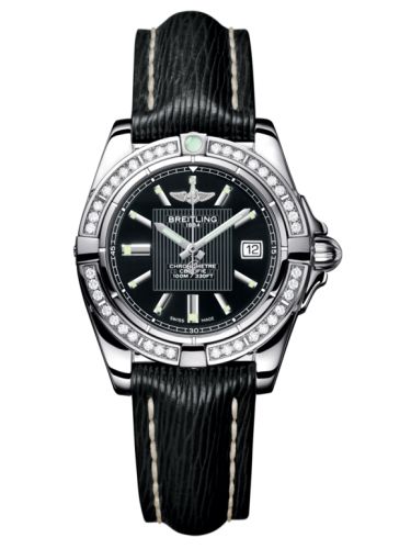 Breitling Galactic A71356LA.BA10.208X Black 32.00 mm Quartz