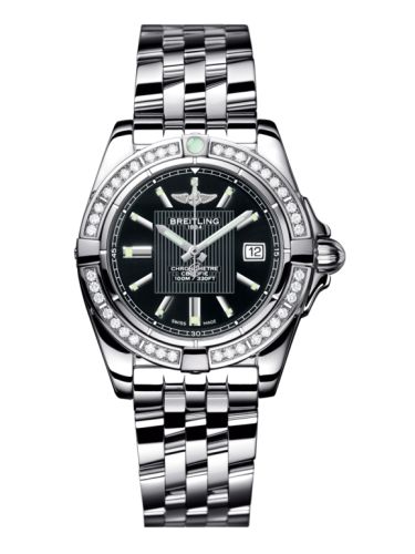 Breitling Galactic A71356LA.BA10.367A Black 32.00 mm Quartz