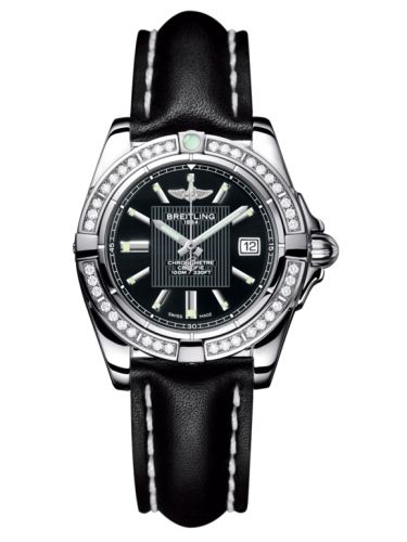 Breitling Galactic A71356LA.BA10.408X Black 32.00 mm Quartz