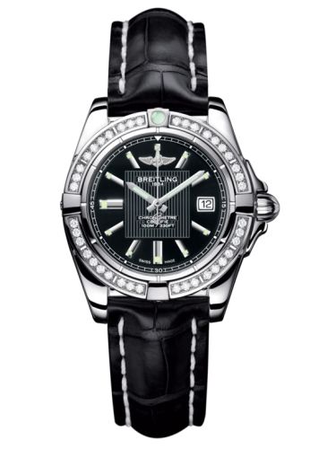 Breitling Galactic A71356LA.BA10.777P Black 32.00 mm Quartz