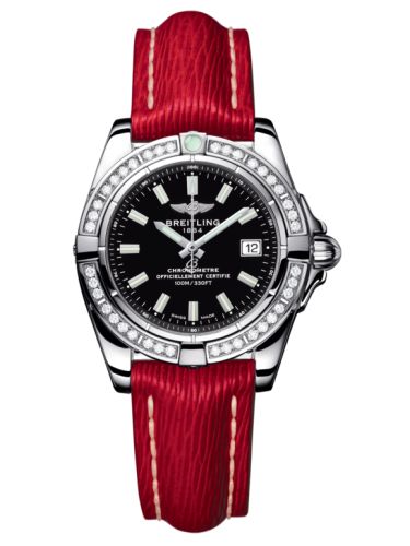 Breitling Galactic A71356LA.BE76.209X Black 32.00 mm Quartz