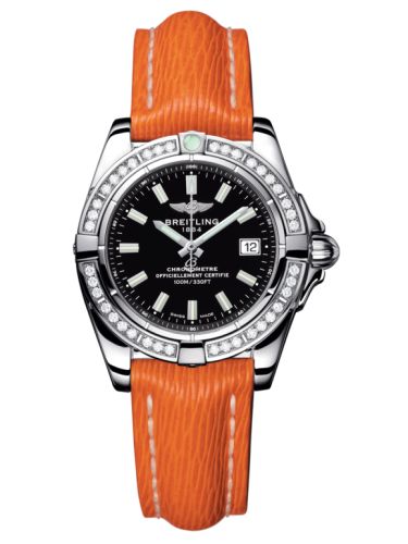 Breitling Galactic A71356LA.BE76.212X Black 32.00 mm Quartz