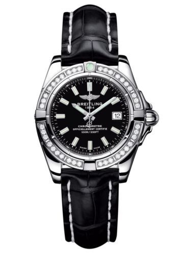 Breitling Galactic A71356LA.BE76.777P Black 32.00 mm Quartz