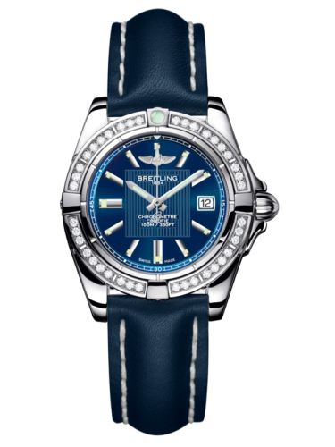 Breitling Galactic A71356LA.C811.116X Blue 32.00 mm Quartz
