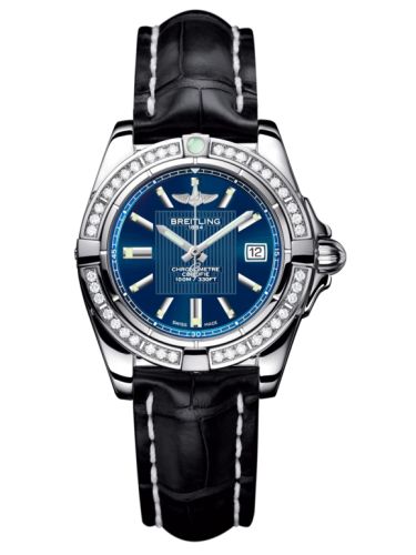 Breitling Galactic A71356LA.C811.777P Blue 32.00 mm Quartz