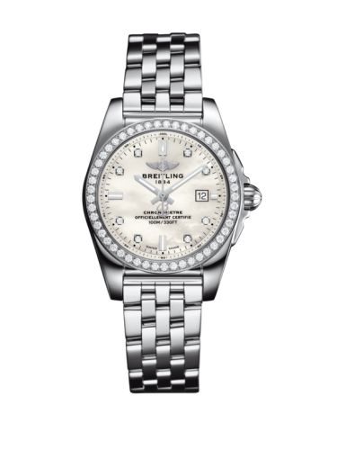 Breitling Galactic A72348531A1A1 White 29.00 mm Quartz