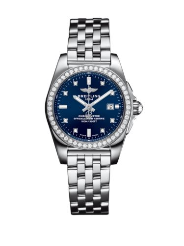 Breitling Galactic A7234853/C965/791A Blue 29.00 mm Quartz