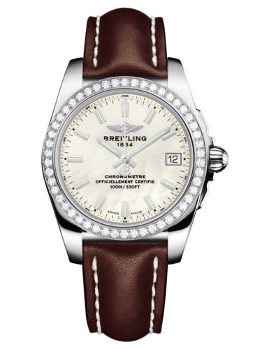 Breitling Galactic A7433053.A779.416X White 36.00 mm Quartz