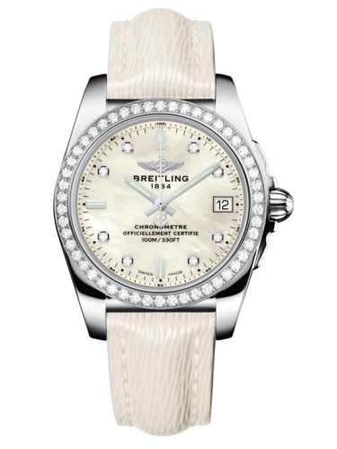 Breitling Galactic A7433053.A780.236X White 36.00 mm Quartz
