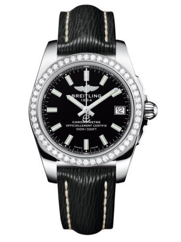 Breitling Galactic A7433053.BE08.213X Black 36.00 mm Quartz