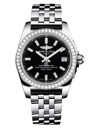 Breitling Galactic A7433053.BE08.376A Black 36.00 mm Quartz