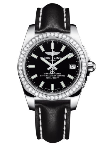 Breitling Galactic A7433053.BE08.414X Black 36.00 mm Quartz