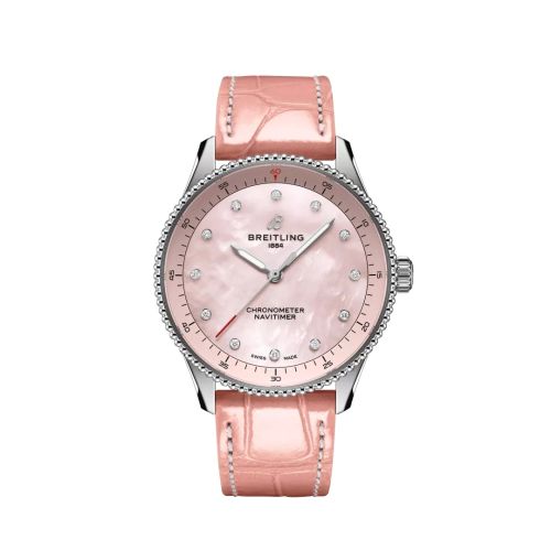 Breitling Navitimer A77320D91K1P1 Pink 32.00 mm Quartz