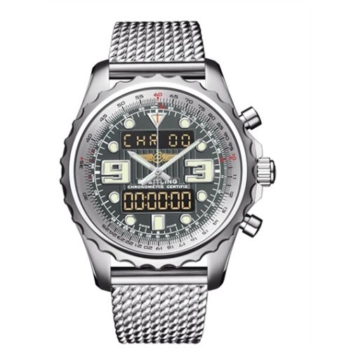 Breitling Chronospace A7836534F551 Grey 48.00 mm Quartz