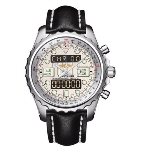 Breitling Chronospace A7836534G705441X White 48.00 mm Quartz