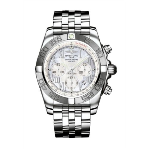 Breitling Chronomat B01 44 AB011011/A691/375A White 44.00 mm Automatic