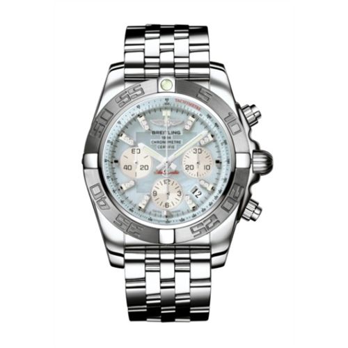 Breitling Chronomat B01 44 AB011011/G686/375A White 44.00 mm Automatic