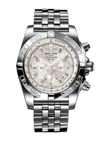 Breitling Chronomat B01 44 AB011012.G684.375A Silver 44.00 mm Automatic