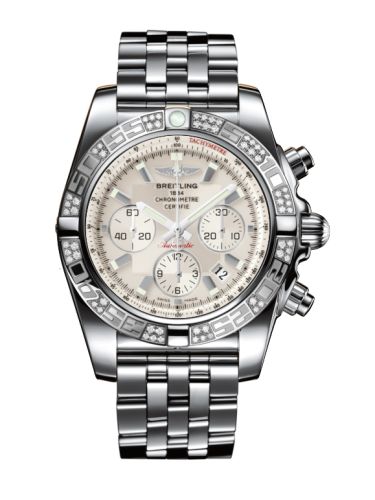 Breitling Chronomat B01 44 AB0110AA.G684.375A Silver 44.00 mm Automatic