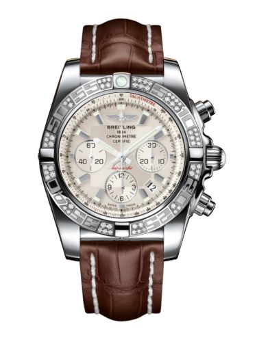 Breitling Chronomat B01 44 AB0110AA.G684.739P Silver 44.00 mm Automatic