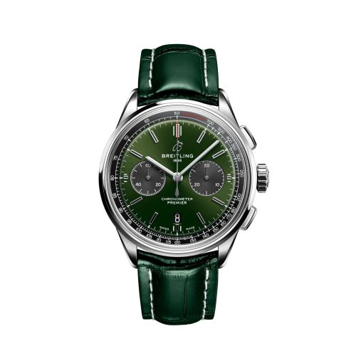 Breitling Premier AB0118221L1P1 Green 42.00 mm Automatic