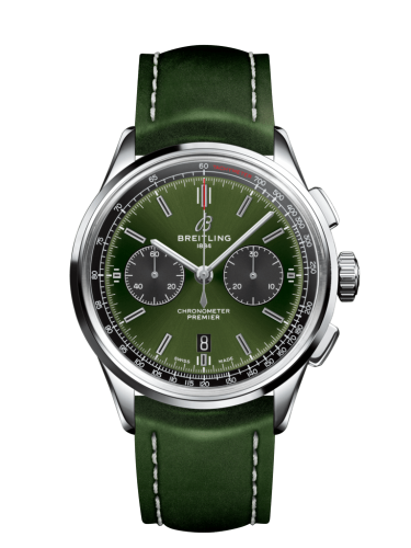 Breitling Premier AB0118A11L1X1 Green 42.00 mm Automatic