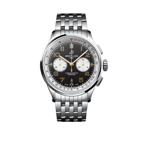 Breitling Premier AB0118A21B1A1 Black 42.00 mm Automatic