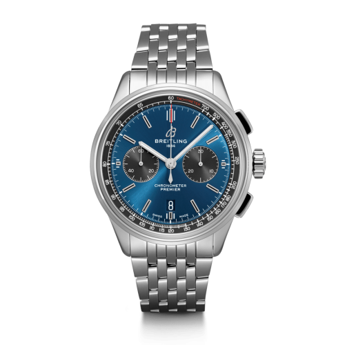 Breitling Premier AB0118A61C1A1 Blue 42.00 mm Automatic