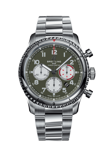 Breitling AVI AB01192A1L1A1 Green 43.00 mm Automatic