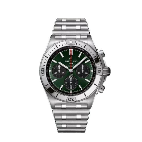 Breitling Chronomat B01 42 AB0134101L2A1 Green 42.00 mm Automatic