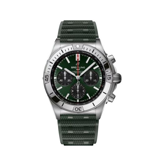 Breitling Chronomat B01 42 AB0134101L2S1 Green 42.00 mm Automatic