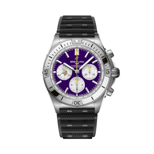 Breitling Chronomat B01 42 AB01342B1K4S1 Purple 42.00 mm Automatic