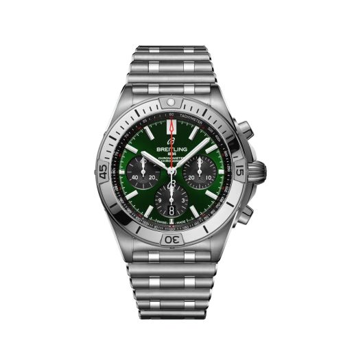 Breitling Chronomat B01 42 AB01343A1L1A1 Green 42.00 mm Automatic