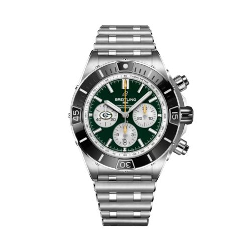 Breitling Super Chronomat AB01361C1L1A1 Green 44.00 mm Automatic