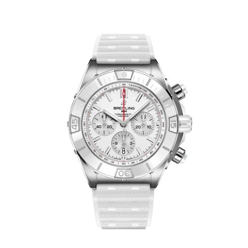 Breitling Super Chronomat AB0136A71A1S1 White 44.00 mm Automatic