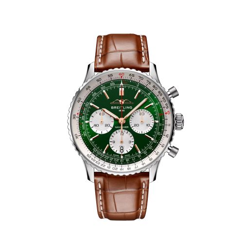 Breitling Navitimer AB01385A1L1P1 Green 43.00 mm Automatic